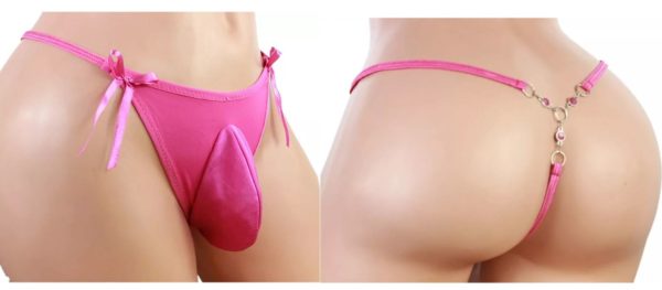 Pink Sissy G-String Panties